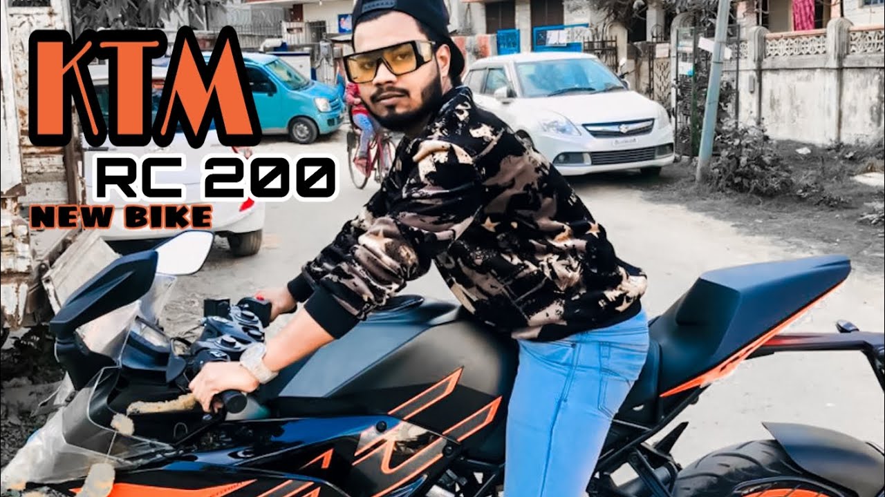 Taking Delivery Of My New KTM RC 200 BS6 | My Valentine Gift🔥 | My Friends Get Shocked😎|  #rishavroc