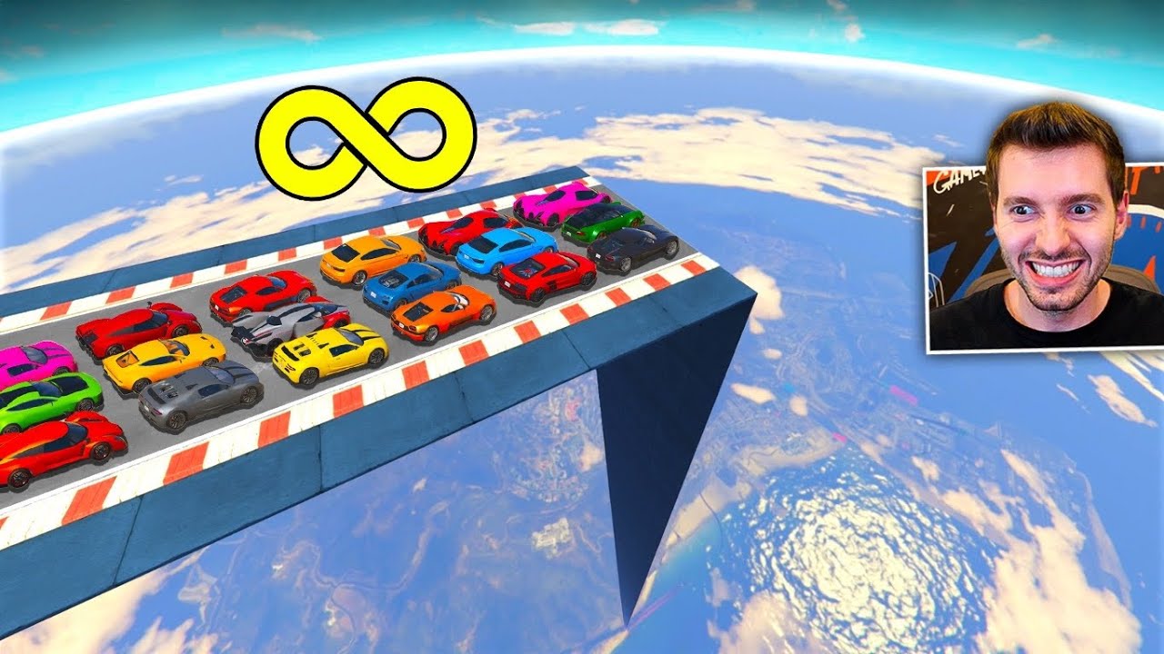 GTA V Online: (acima do MAPA) MEGA RAMPA 90° acima do LIMITE DO MAPA 2025