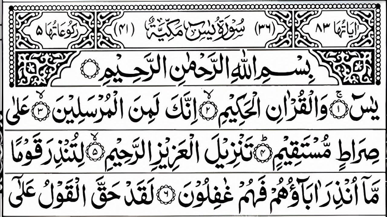 Yaseen sharif ☘️( Quran ) Healing Recitation Surah Rahman By Sheikh Qari Danish Hayati #surahyaseen 