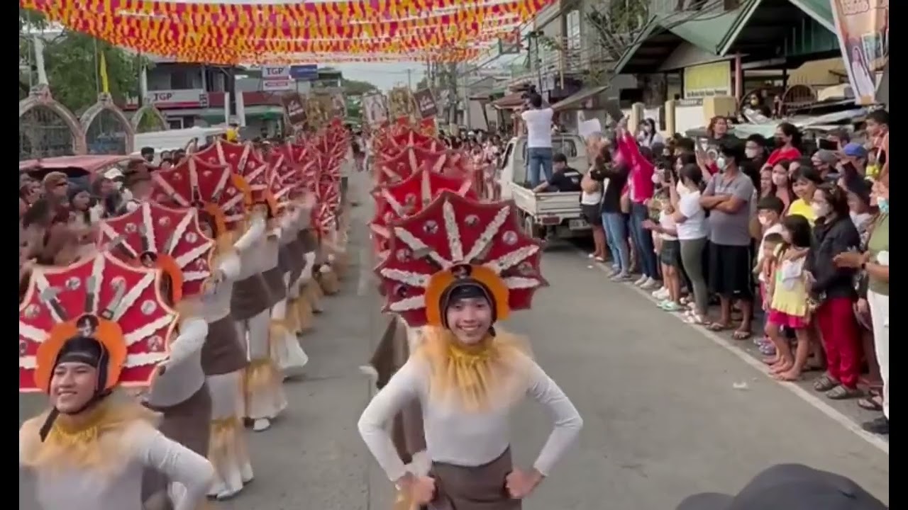 Dukit Festival. Street dancing, Sta Ursula