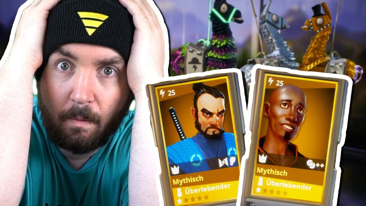 16 LEGENDÄRE Fortnite LAMAS GRATIS?!!! 2 Mythische Überlebende!