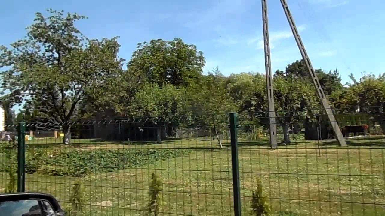 Fahrt durch Pfaffendorf, Kreis Lauban (heute: Rudzica, Polen) Teil 1/4