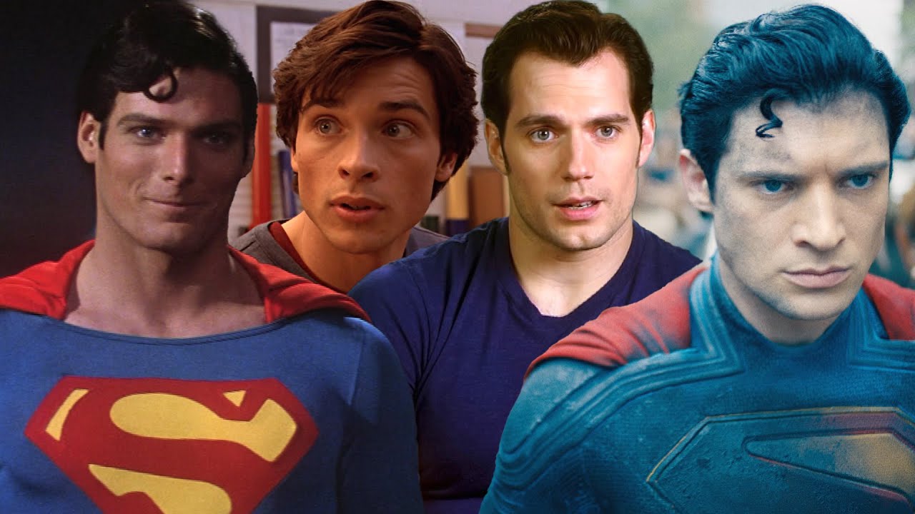 Superman Through the Years: Christopher Reeve, Henry Cavill, David Corenswet and More!