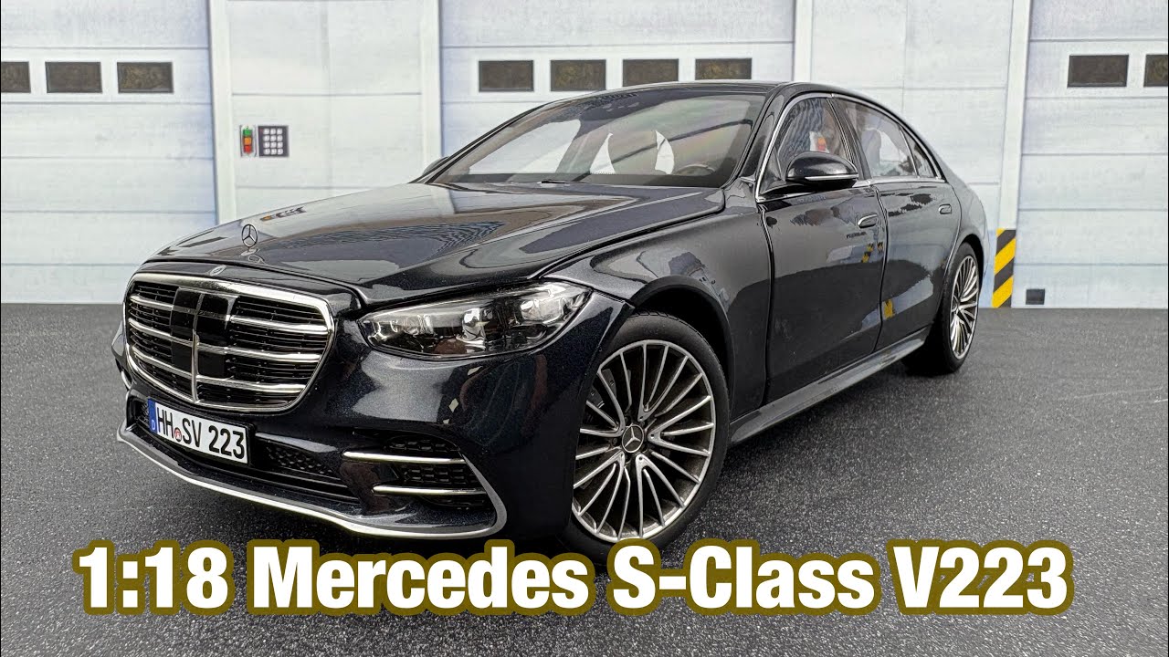 1:18 Diecast Mercedes-Benz S-Class V223 by Norev