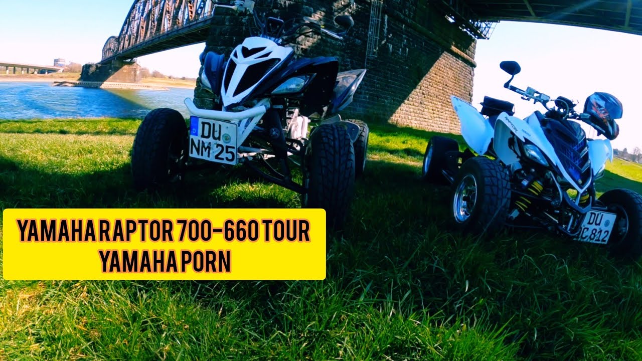 Quad tour zur zweit Yamaha Raptor 700 und 660