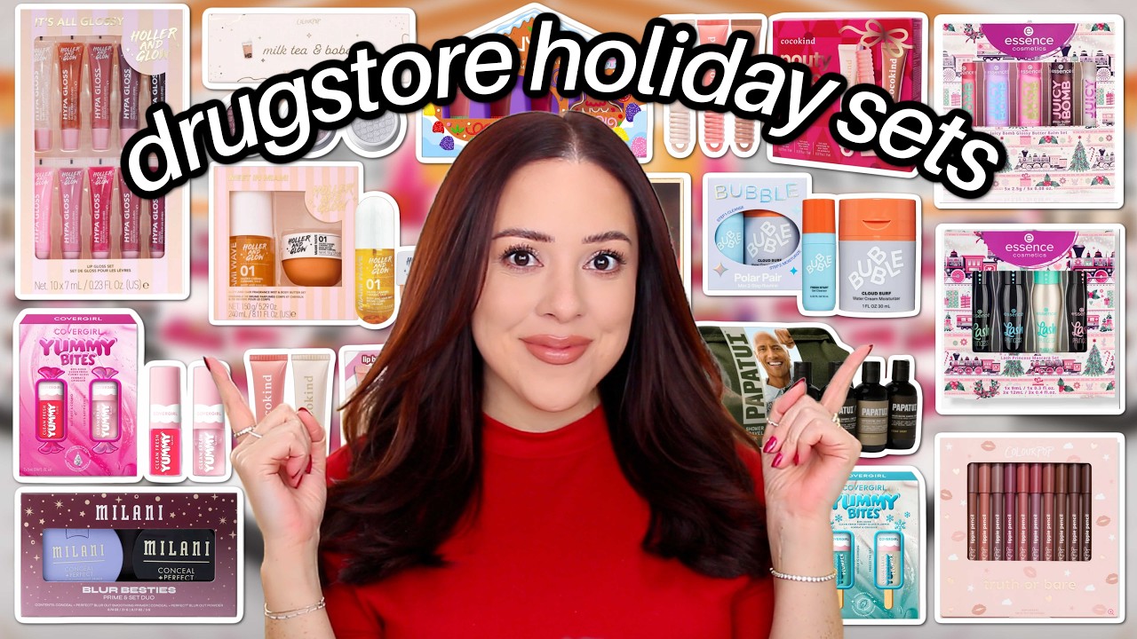 These drugstore holiday sets are INCREDIBLE! (last minute ideas)