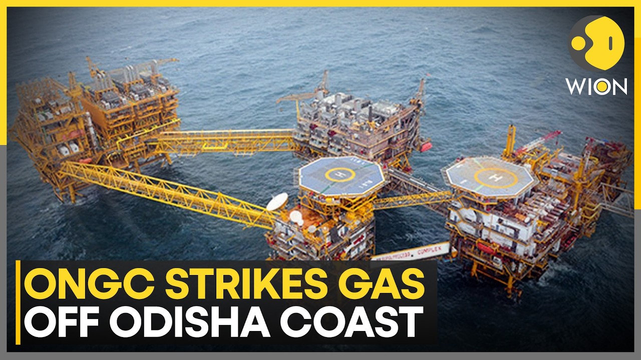 ONGC Strikes Gas 43 Km Off Odisha Coast | WION News