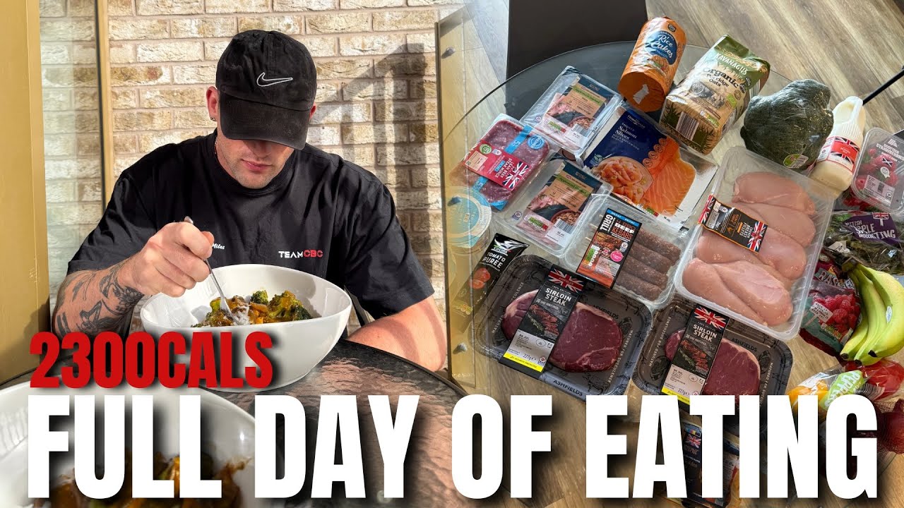 FULL DAY OF EATING TO GET LEAN FOR SUMMER // 2300 CALORIES