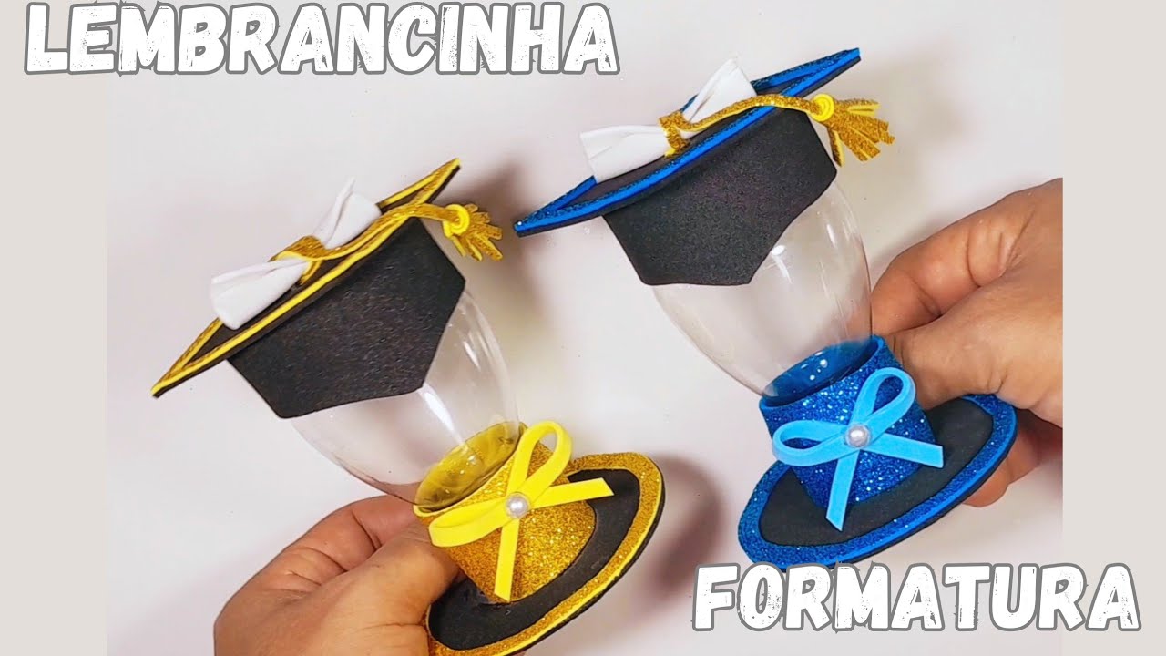 COMO FAZER LEMBRANCINHAS PRA  FORMATURA 🎓