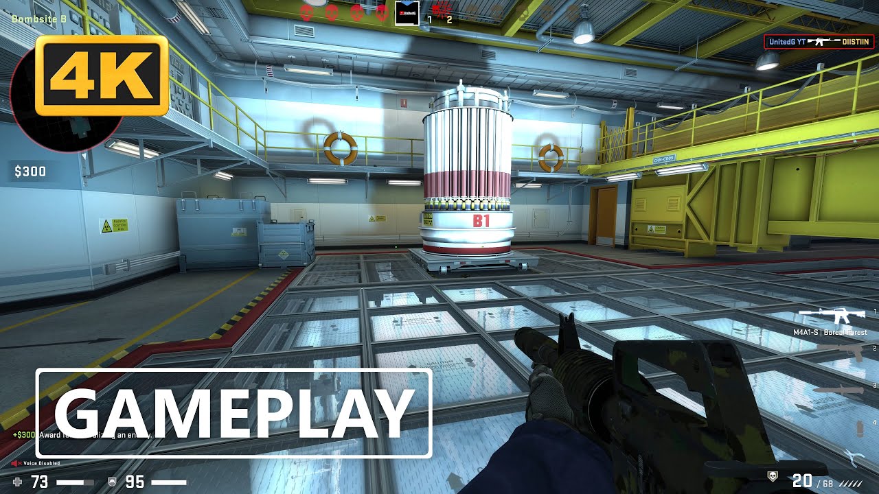 CS:GO Gameplay 4K (No Commentary)