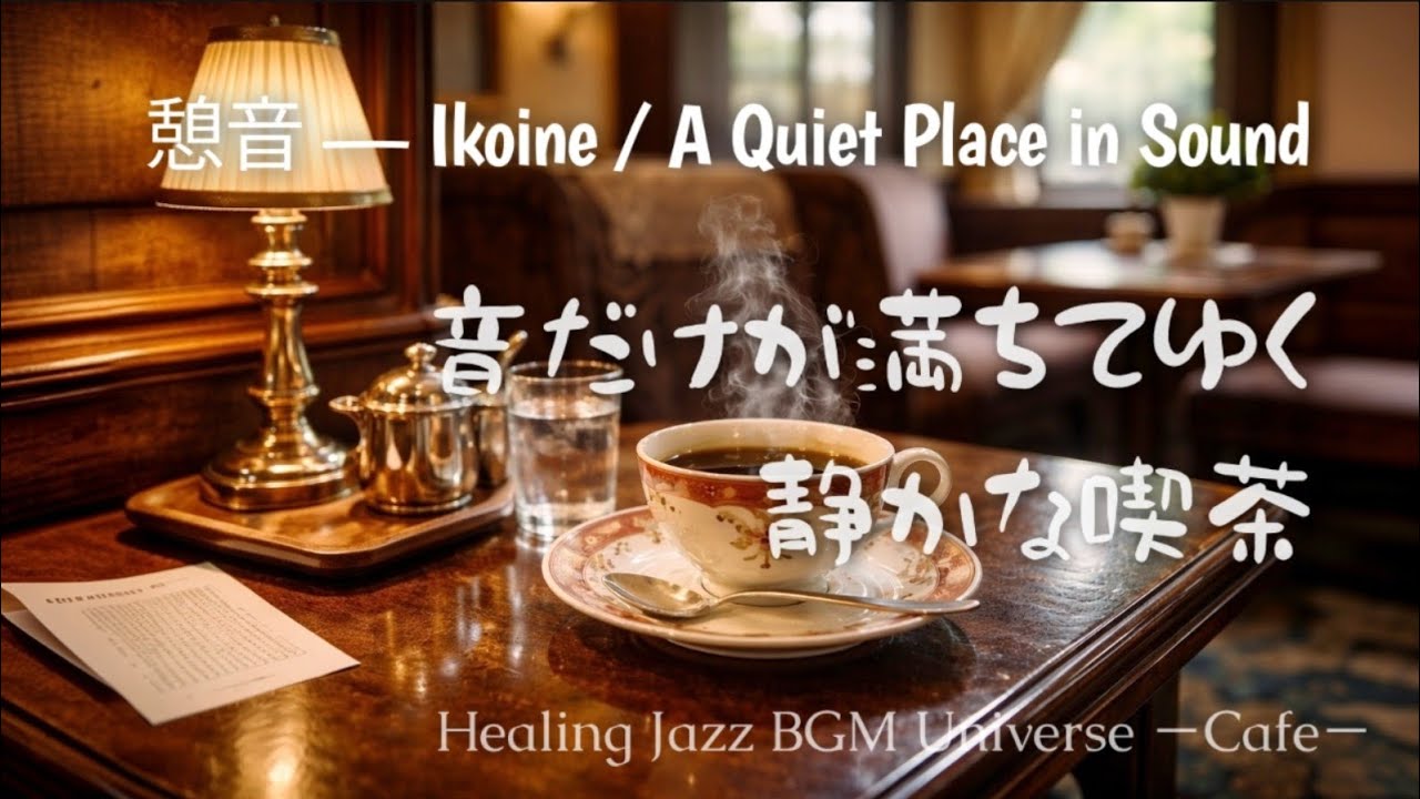 CafeJAZZ『憩音（いこいね）』── 静けさが満ちる、朝の喫茶空間