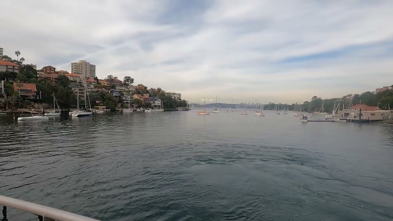 Sydney Walking Tour【4K】| Circular Quay to Mosman Bay Ferry [Part 3] | May 2024