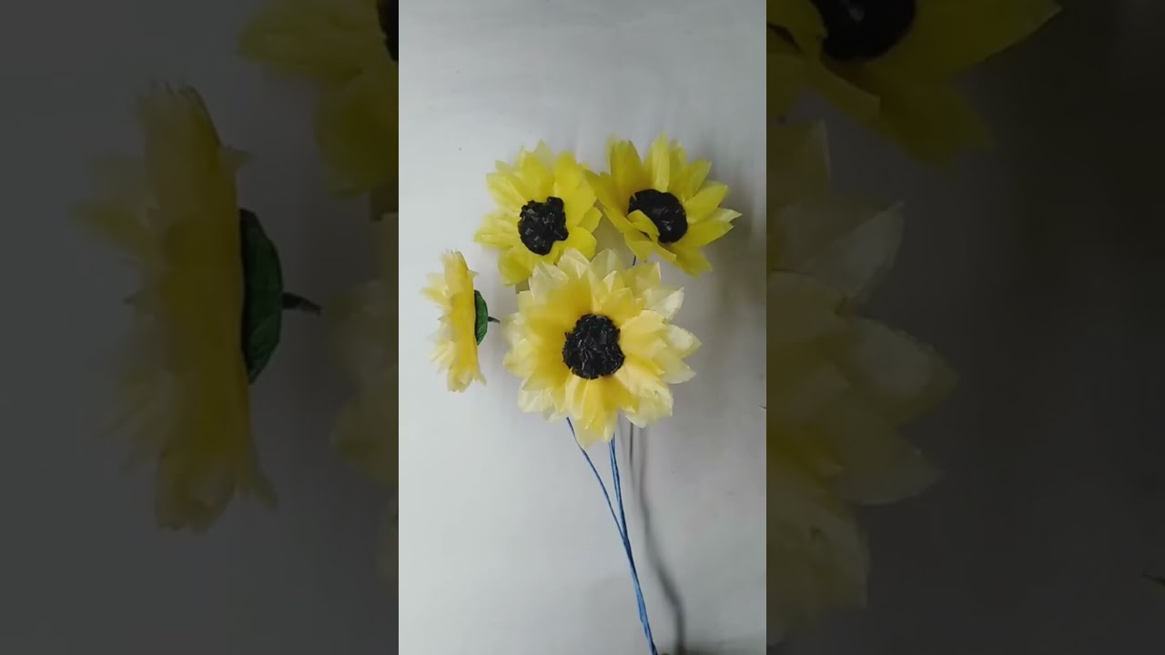 How to make flower with polythene