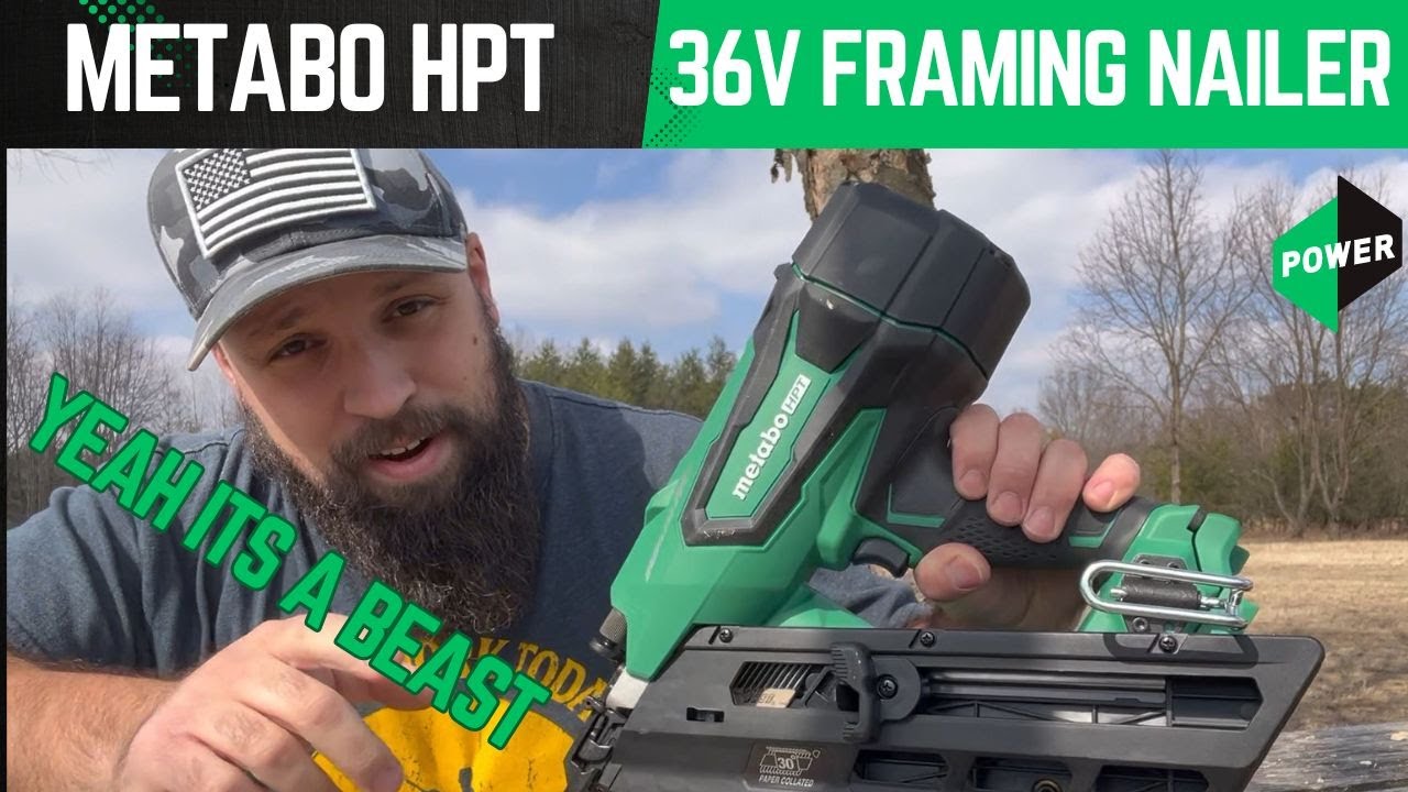 Metabo HPT 36V Framing Nailer (First Looks)