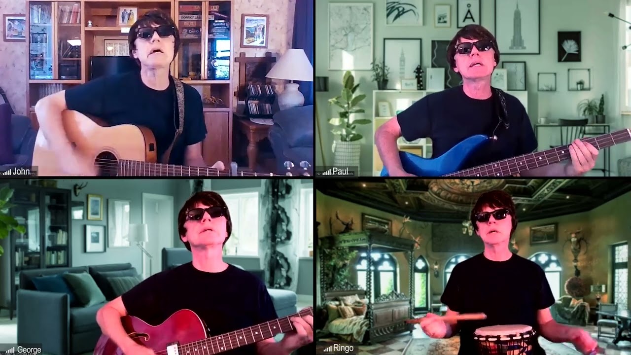 The Liverpool Lads perform original song, 