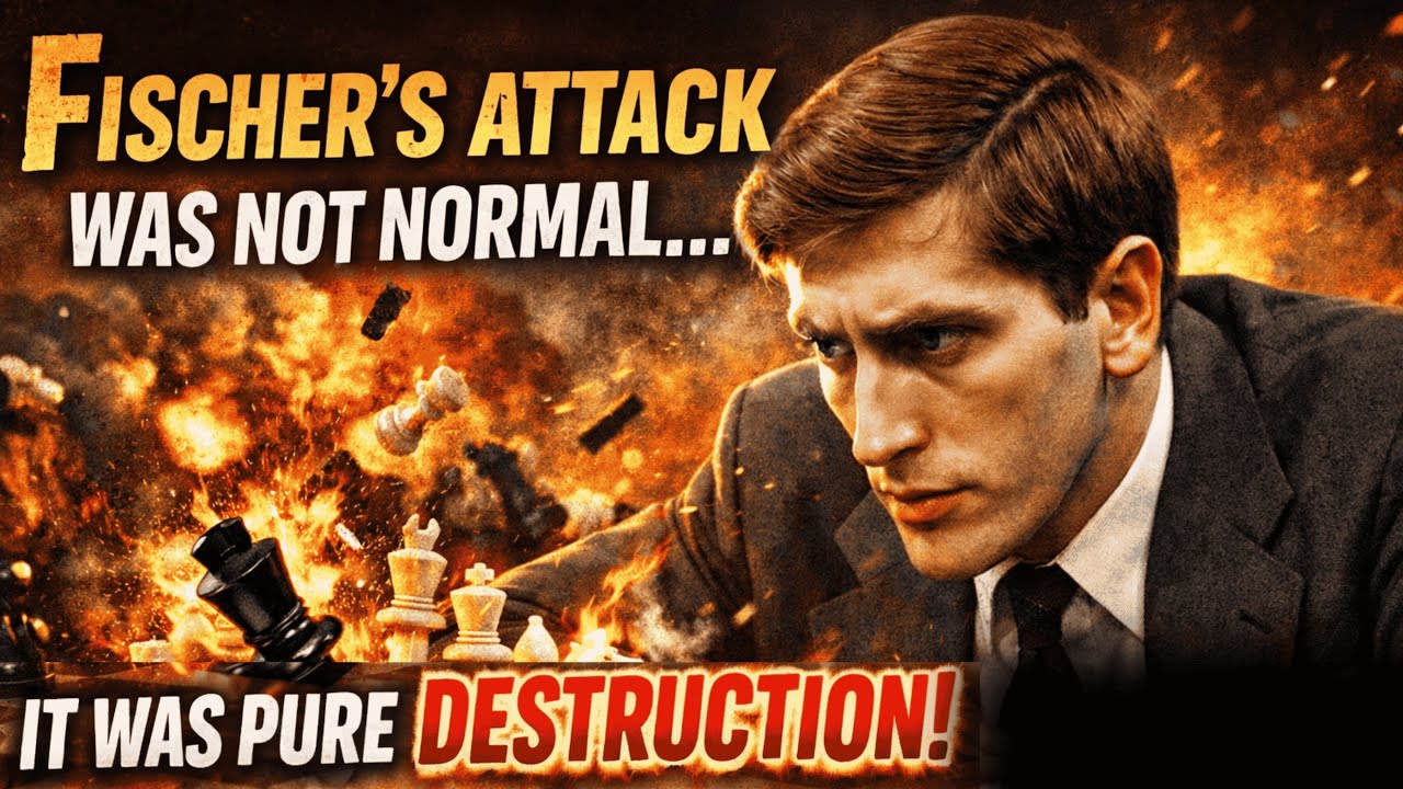Fischer's Ruthless Domination: How Bobby Crushed Donner in a Epic 1965 Chess Massacre!