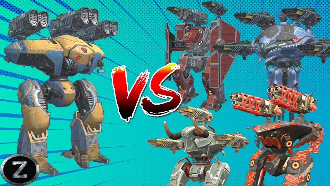 SHARANGA VS ALL The TITANS!! TEST SERVER Comparison - War Robots 6.9 - War Robots Gameplay