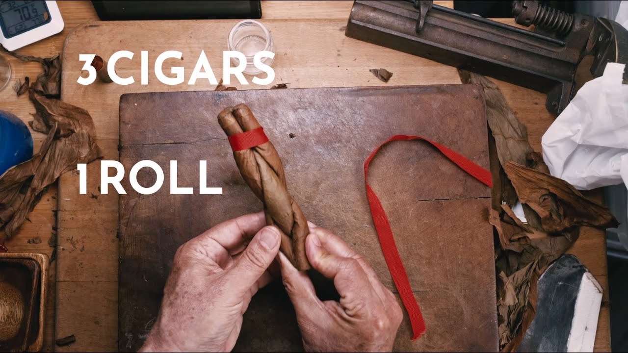How I Roll a Culebra Cigar | Triple Twist Roller’s POV