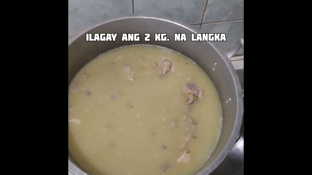 Monggo Langka Baboy(Ilonggo Style)
