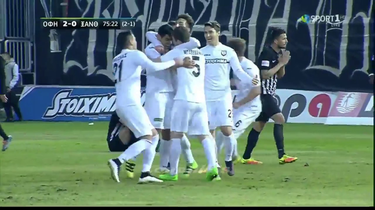 ΟΦΗ - Ξάνθη 2-1 Στιγμιότυπα Κύπελλο Ελλάδας Φάση των 