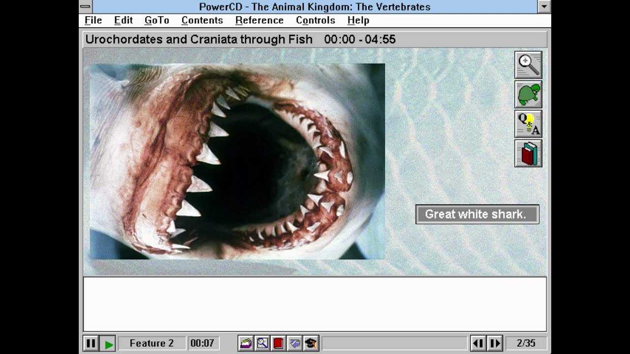 The Animal Kingdom: The Vertebrates - Urochordates and Craniata through Fish (CD-ROM) [1996]