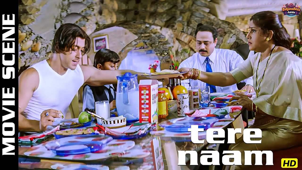 सलमान खान को खाना खाते समय आया गुस्सा | 🔥Tere Naam Movie Scene | Salman Khan & Bhumika Chawla