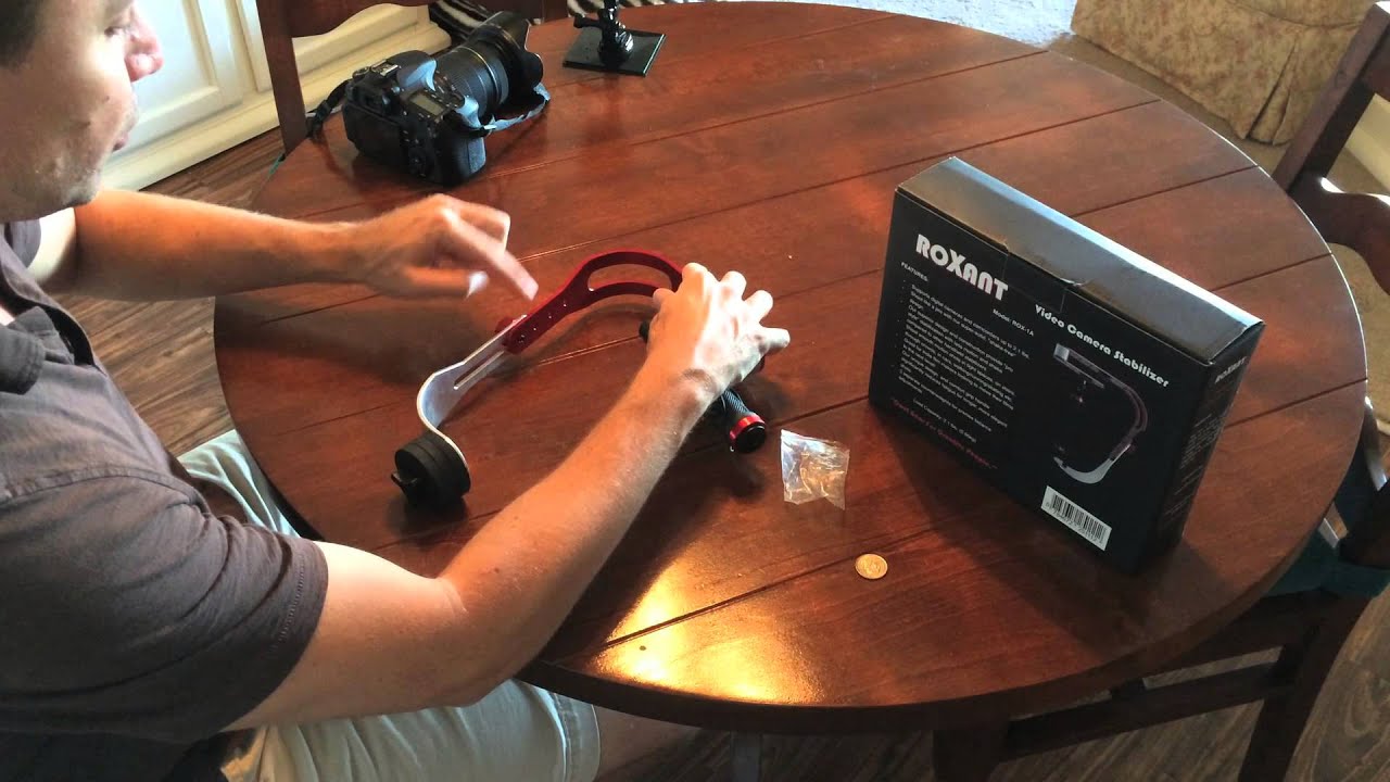 How to Balance your camera on the Roxant ROX-1A Camera Stabilizer