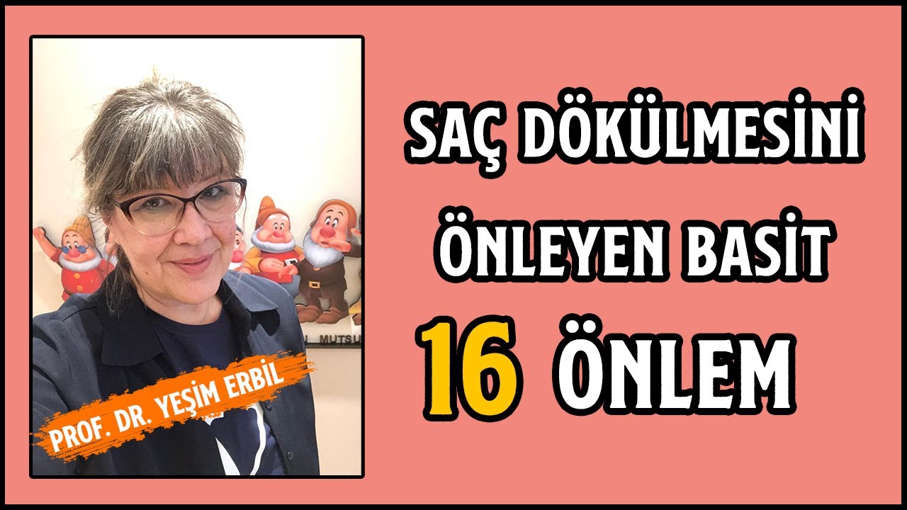 Saç Dökülmesini Durduran 16 Basit Önlem | Evde Rahatlıkla Uygulayabilirsiniz