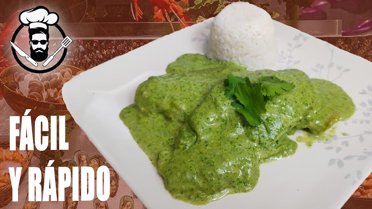 Pescado En Salsa De Cilantro