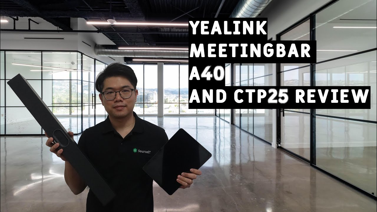 Yealink MeetingBar A40: Easy Setup & Configuration Guide 🔧🎥