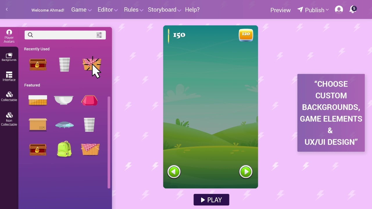 Breshna - Making Video Games with No Code