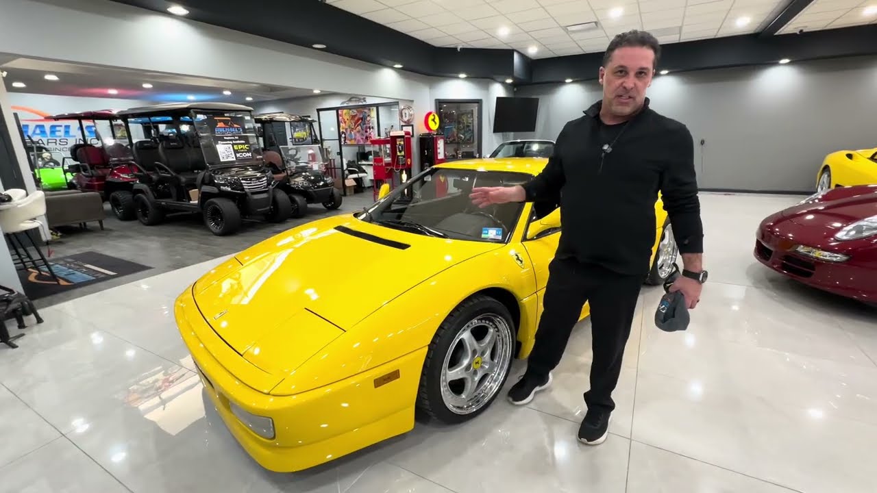 Showcasing our 17k Mile 1992 Ferrari 348 TS