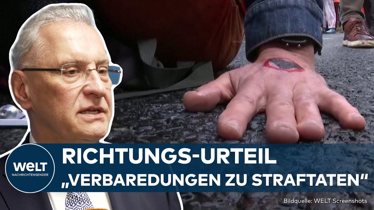 LETZTE GENERATION: Kriminelle Vereinigung? Dieses Urteil gegen Klimakleber schafft neue Verhältnisse
