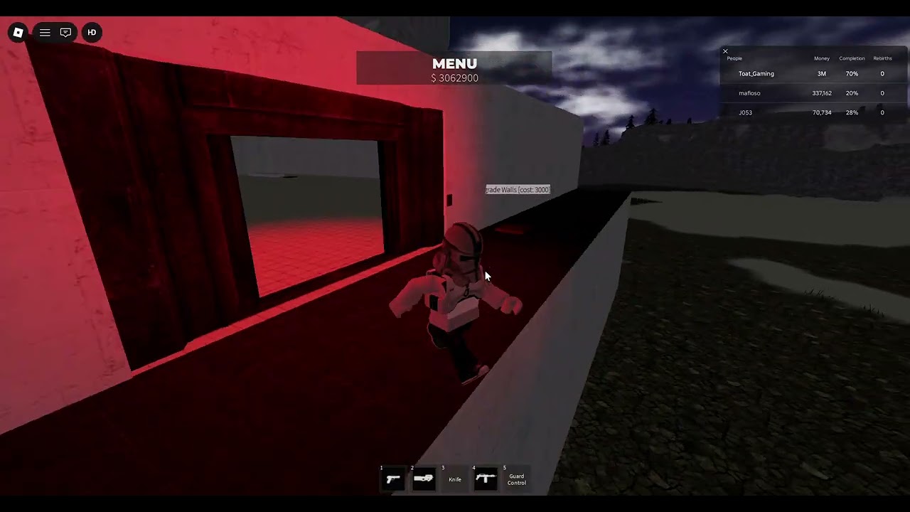 Chaos insurgency against another persons base in SCP TYCOON
