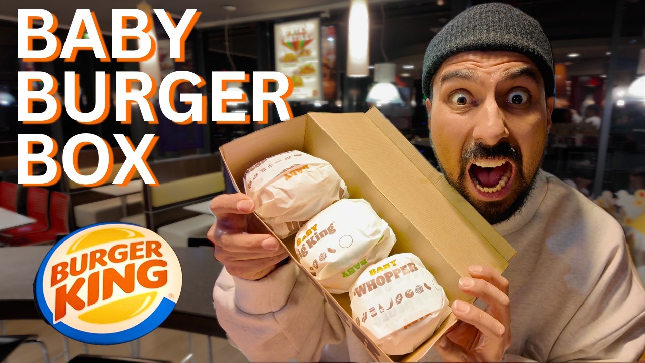 Burger King Baby Burger getestet – sind die Minis besser als die Originale?