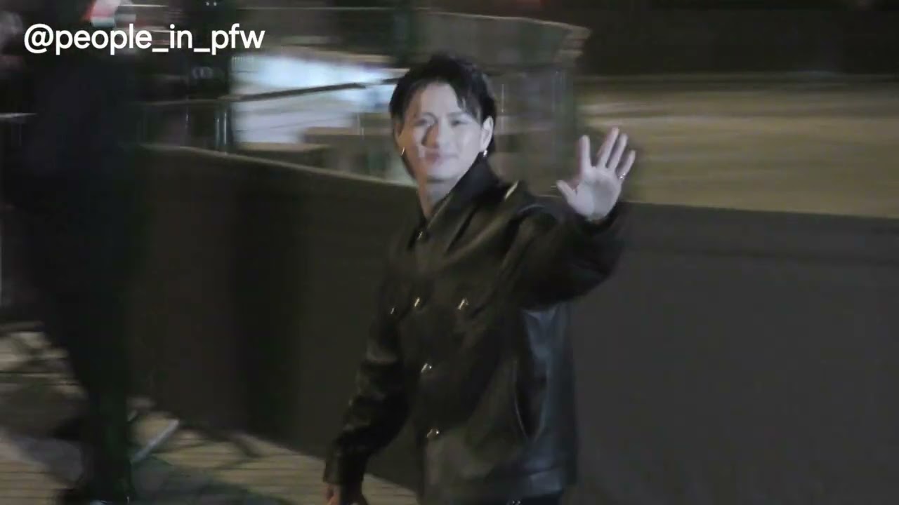 Sho Hirano 平野 紫耀 - Louis Vuitton Menswear FW25/26 fashion show in Paris - 21.01.2025