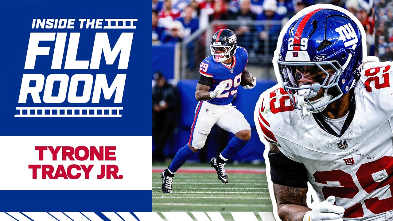 Film Room: Breaking down Tyrone Tracy Jr.'s 2025 Game Tape | New York Giants