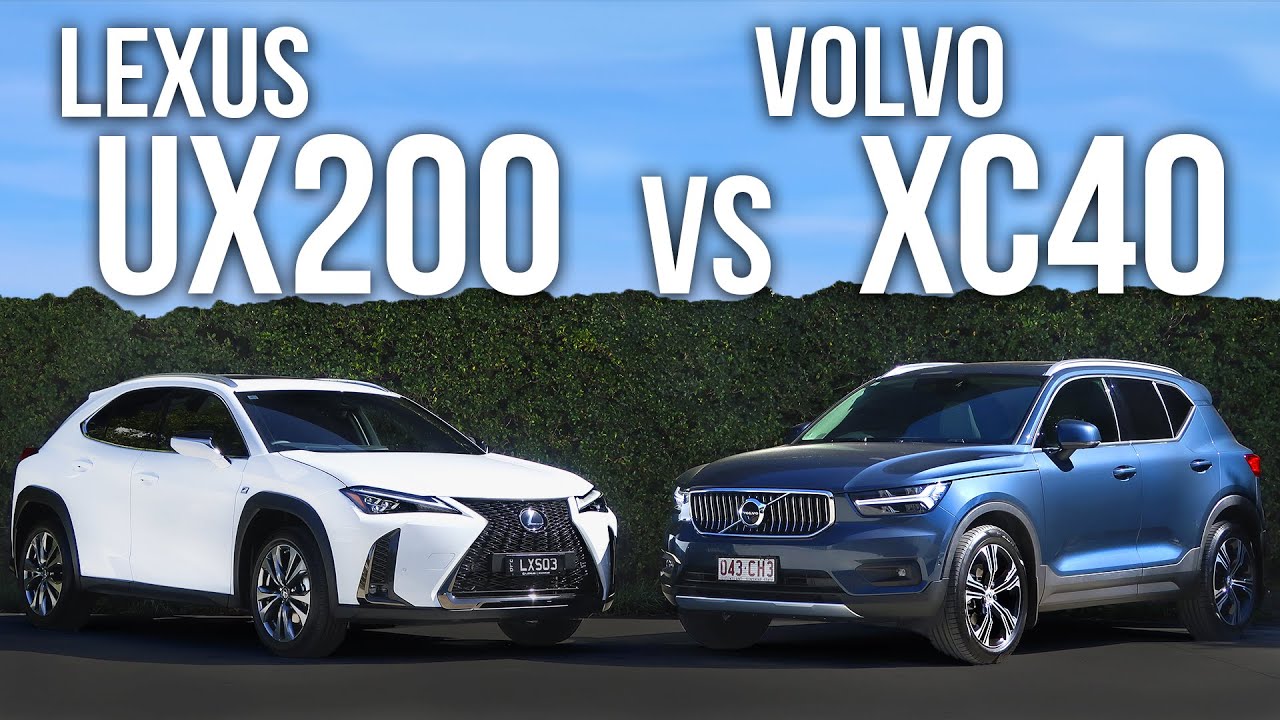 LEXUS UX200 F-Sport vs VOLVO XC40 - WATCH THIS BEFORE YOU BUY!