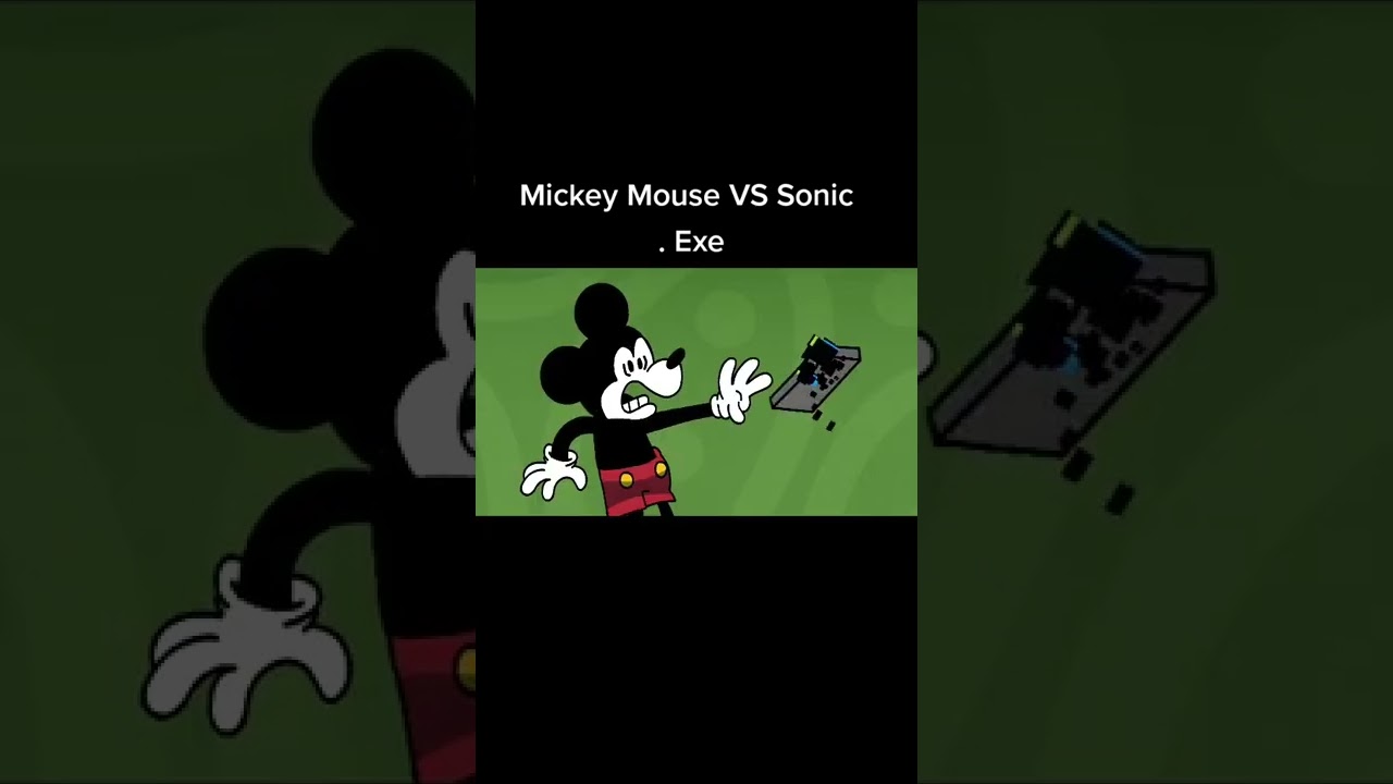 Mickey mouse VS Sonic.exe?