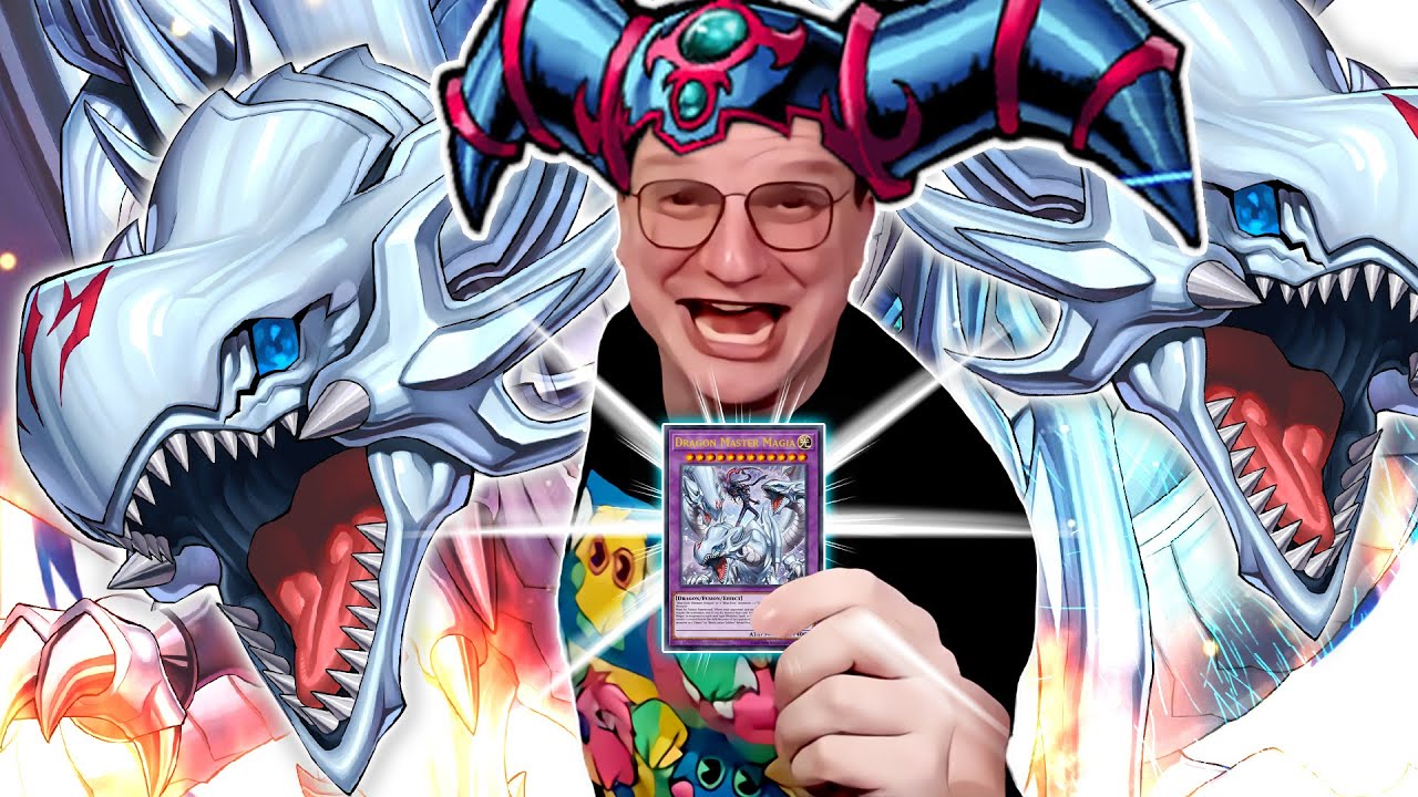 I WILL STAND ATOP THE BLUE-EYES AND BECOME THE DRAGON MASTER MAGIA