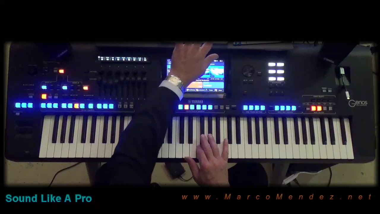 Vaya con Dios (Cover) By Marco Mendez the Yamaha Genos