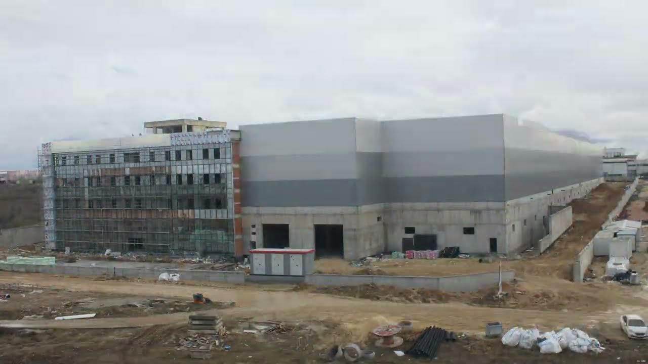Göncay Plastik - Fabrika İnşaatı Timelapse
