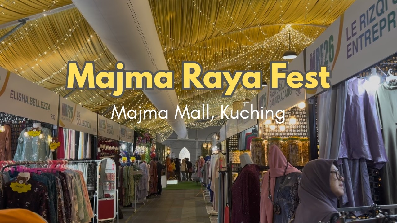 Raya Shopping Spree at Majma Raya Fest 2026! 🌙👗