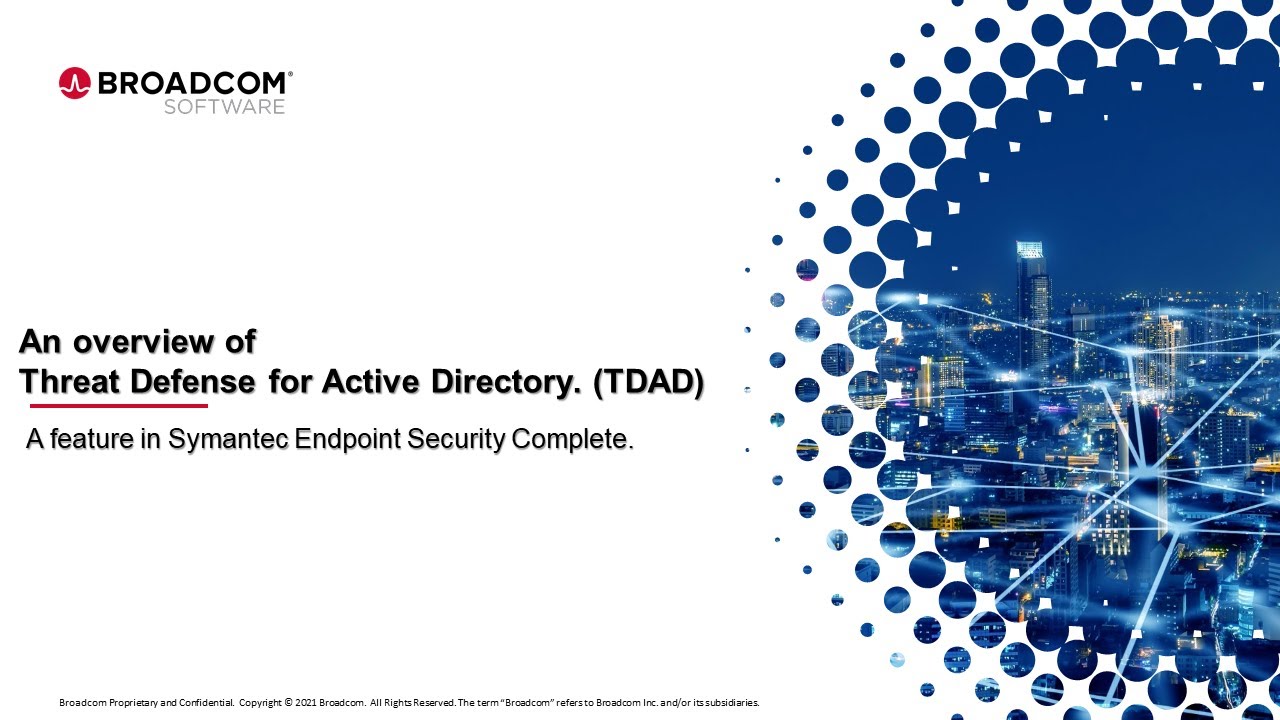 Getting Started with Threat Defense for Active Directory (TDAD)