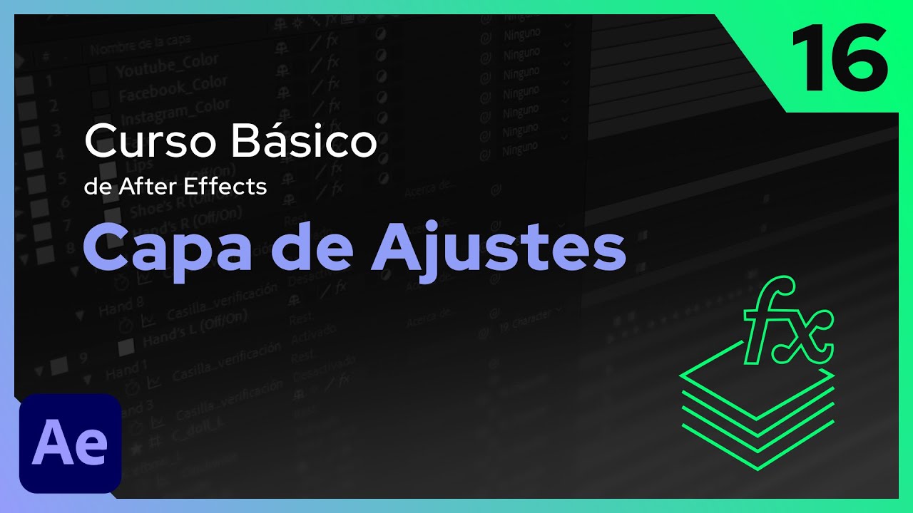 Capa de Ajustes | After Effects - Tutorial