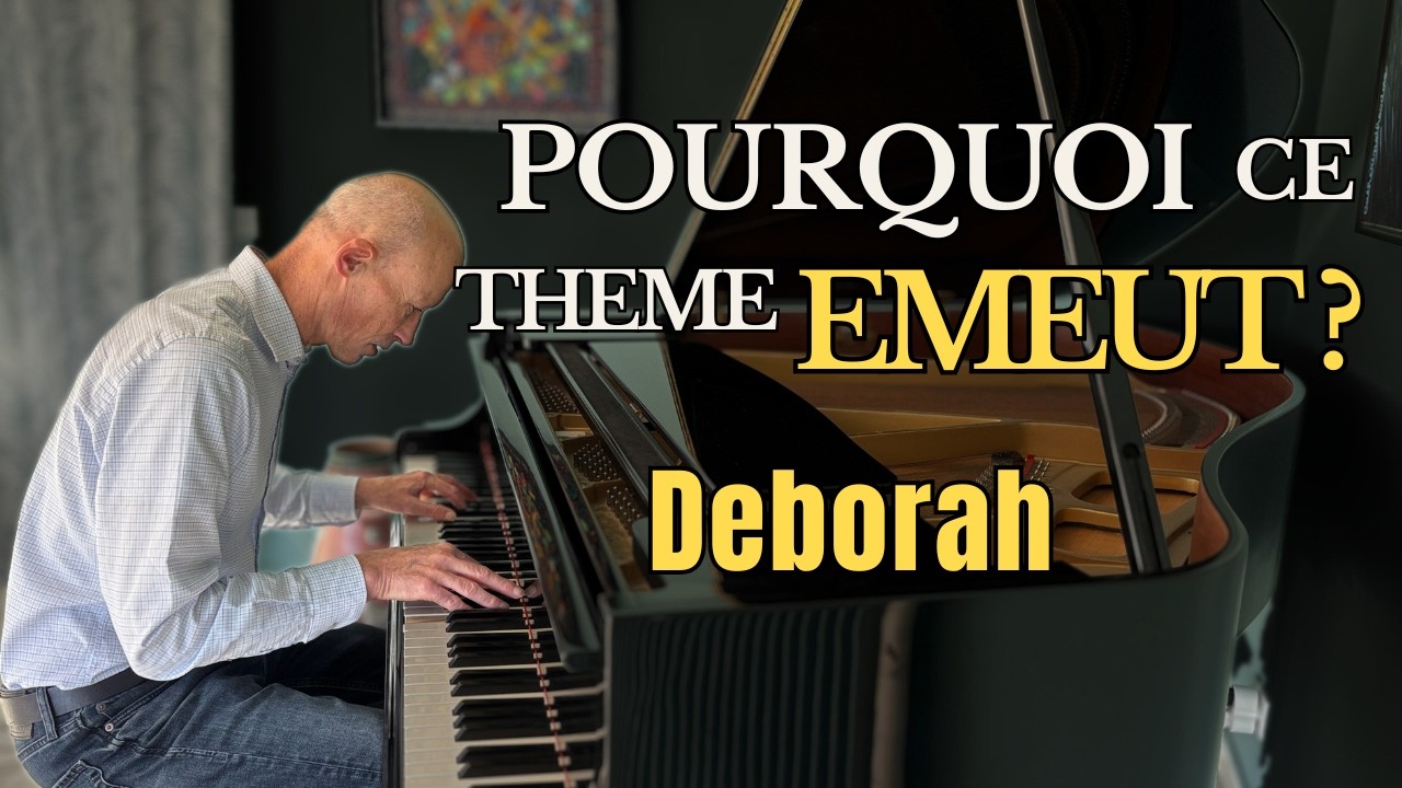 IL ETAIT UNE FOIS EN AMERIQUE - Deborah - TUTO PIANO Partition harmonie (Morricone)