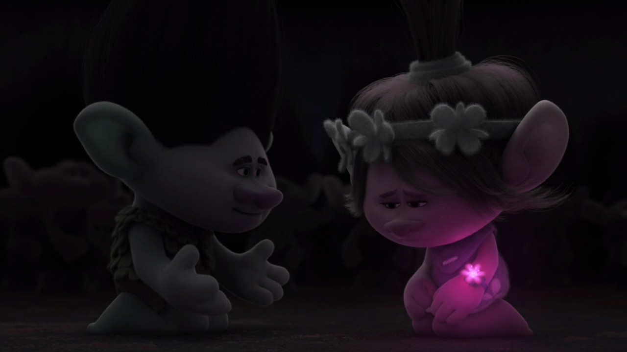 Trolls - True Colors Scene in English Descriptive Audio (No video)