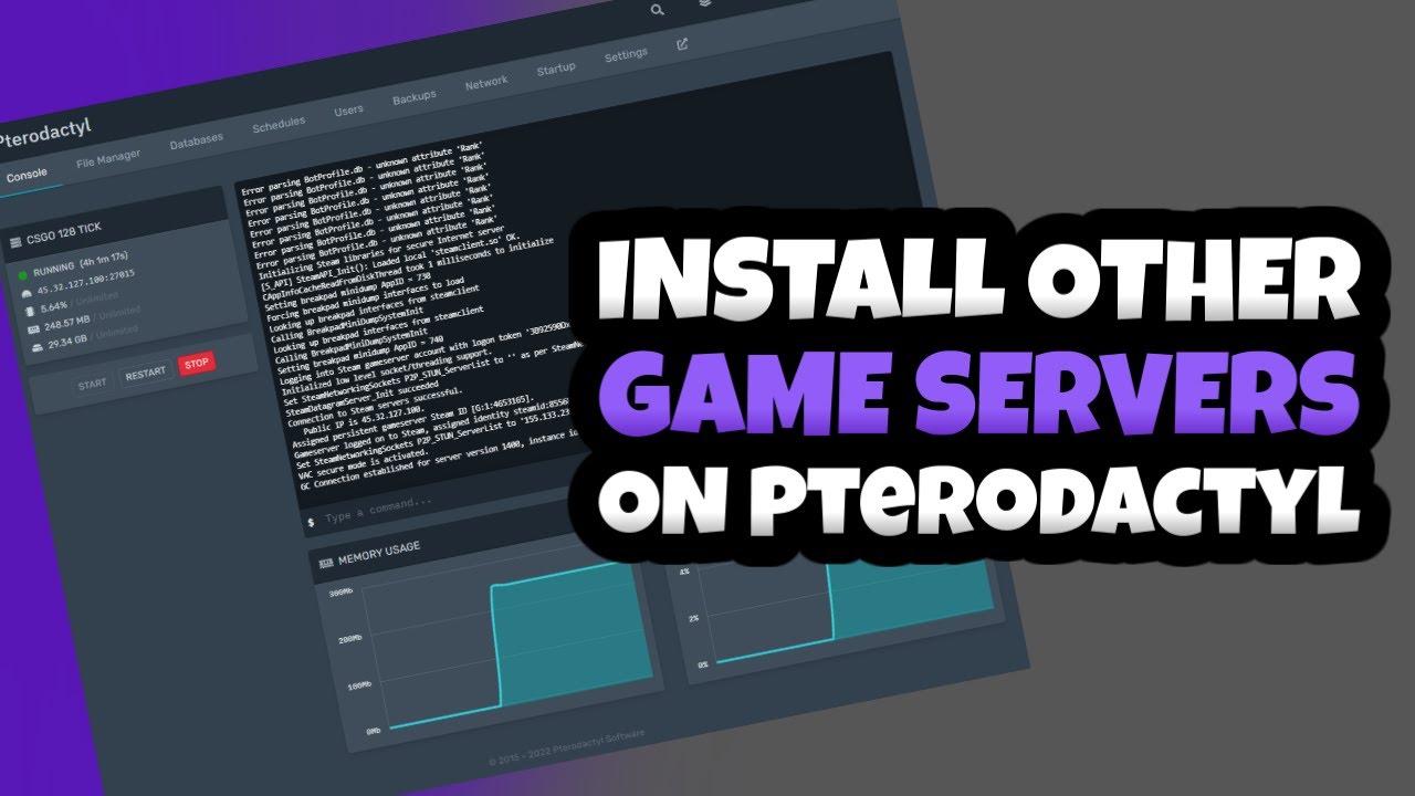How To Import Pterodactyl Eggs [Run Other Game Servers]