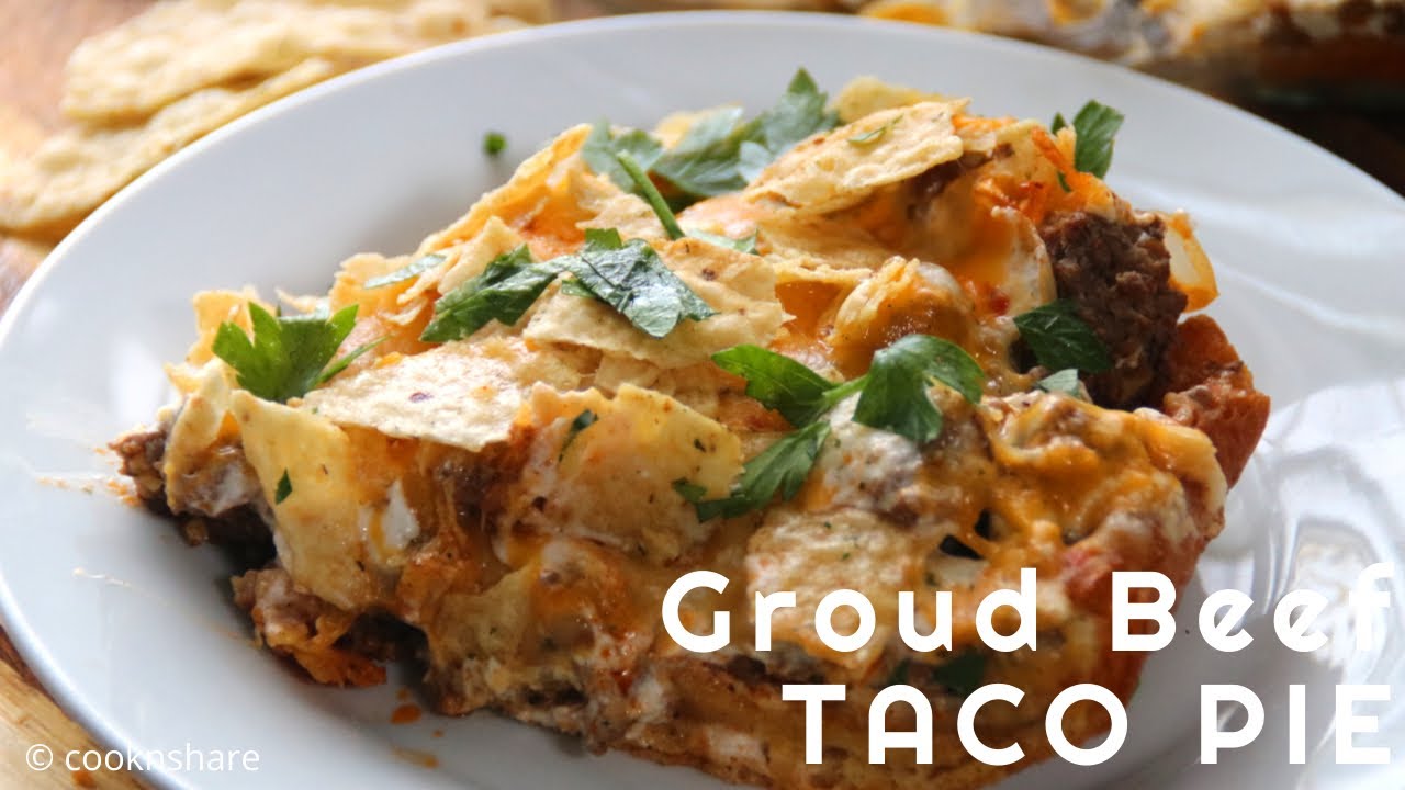 Taco Pie Extravaganza: Ground Beef Heaven!