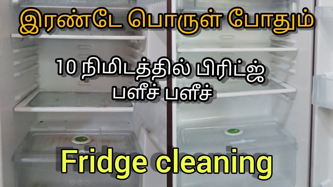 Fridge cleaning in tamil | Easy tips for Fridge cleaning | Cleaning hacks |